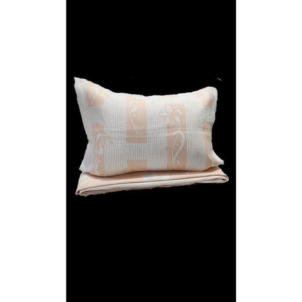 RÜYA ÇİFT KİŞİLİK PİKE YATAK ÖRTÜSÜ MELODİ PUDRA - Image 1