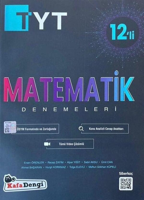 Kafa Dengi Yayınları TYT Matematik 12'li Branş Denemesi - Kafa Dengi - Image 1