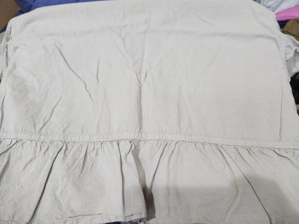 TÜRKİZ STONEWASHED NEVRESİM TAKIMI ÇİFT KİŞİLİK OXFORTAN 2 - Image 1