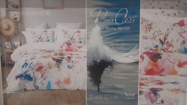 PRİMA CASA ÇİFT KİŞİLİK NEVRESİM TAKIMI TENCEL GRANEDE - Image 1