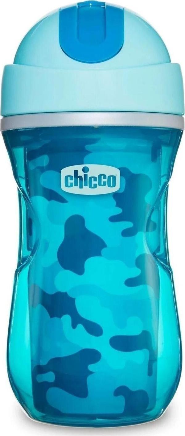 Chicco Isı Yalıtımlı Spor Bardak Pipetli 266ml 14 Ay+ - Image 1