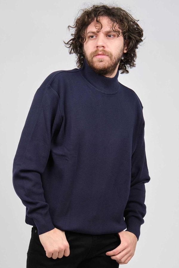 Mısırlı Erkek Yarım Balıkçı Yün Kazak 3869010 Parlement - Image 1