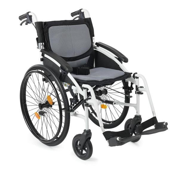 Comfort Plus Alüminyum Tekerlekli Sandalye | Katlanabilir Şase ve Hafif Ergonomik Tasarım GPro - Image 1