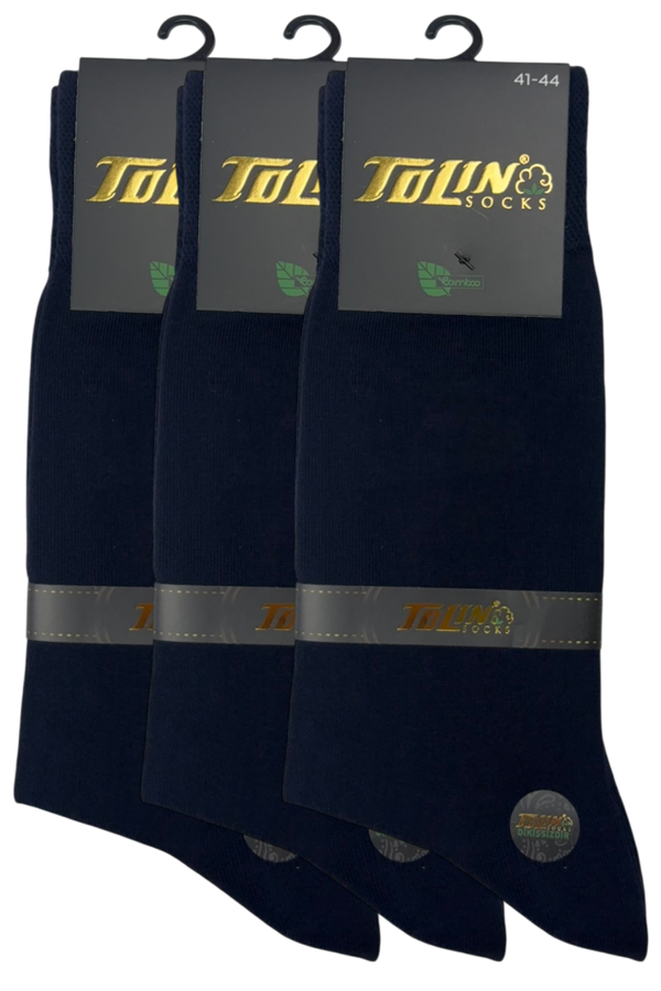 Erkek 3 lü Bambu Soket Çorap Seti 14100 - Image 1