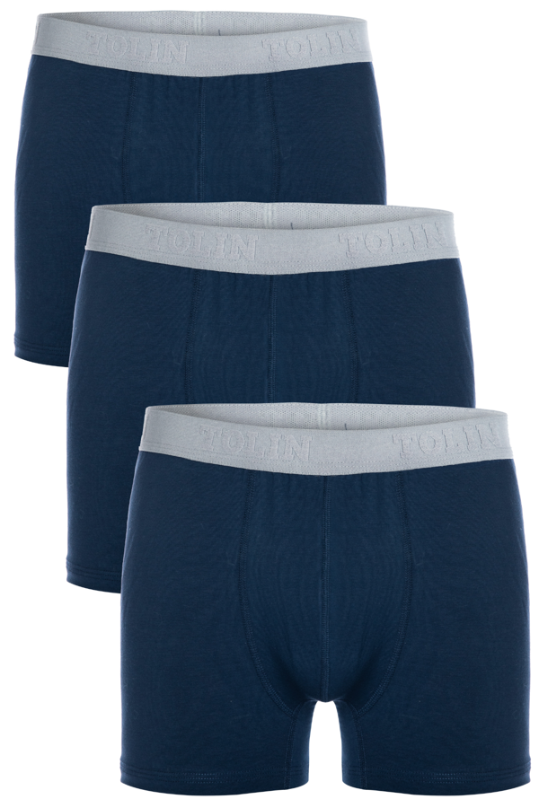 Erkek 3 lü Pamuklu Likralı Renkli Boxer Seti 4147 - Image 1