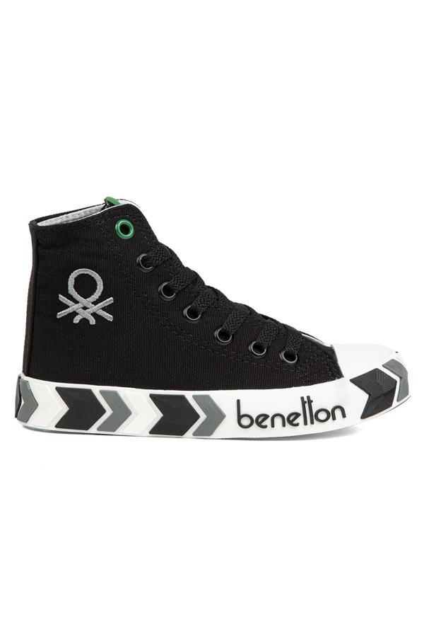 Benetton® | BN-30634-3374 Siyah - Çocuk Spor Ayakkabı - Image 1