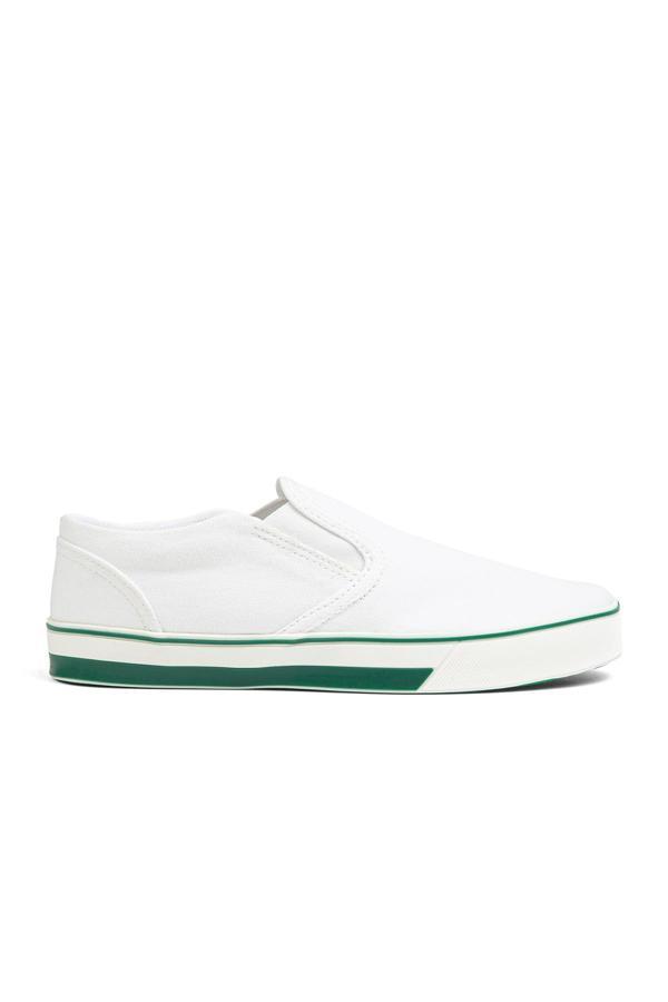 Benetton® | BN-30950-  Beyaz Yesil - Kadın Spor Ayakkabı - Image 1