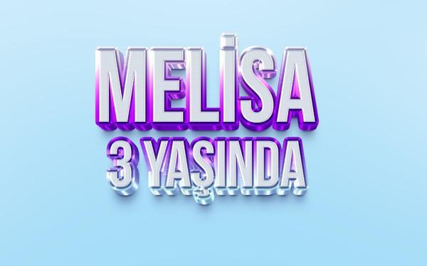 Mavi ve Mor Doğum Günü Afişi - 50x70 Cm - Image 1