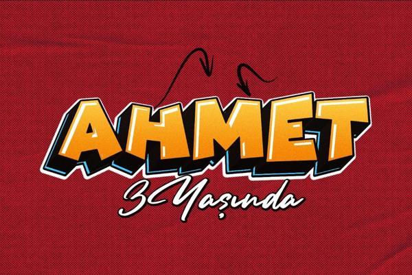 Grafiti Yazılı Doğuum Günü Afişi - 50x70 Cm - Image 1