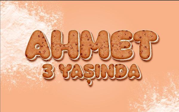 Cookie Temalı Doğum Günü Afişi - 100x150 Cm - Image 1