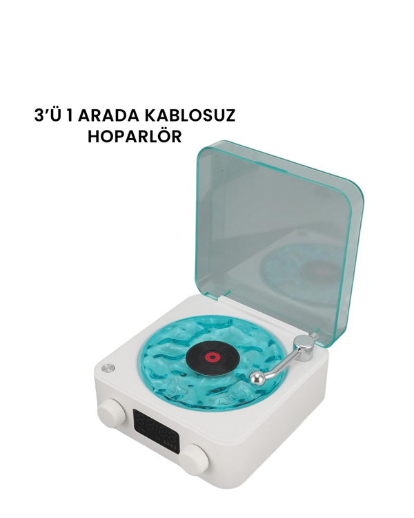 Kablosuz Bluetooth Hoparlör MAVİ - Image 1