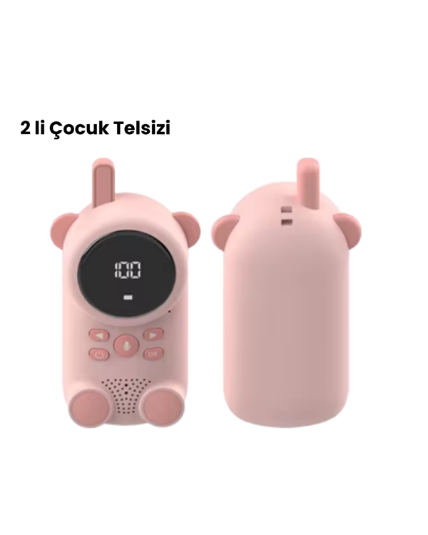 LCD Ekranlı Bebek m2 Telsizi - Image 1