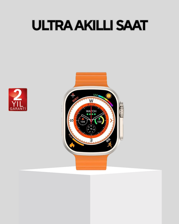 Akıllı Saat – Nabız Ölçer, Uyku Takibi, GPS, Suya Dayanıklı Tasarım - Image 1