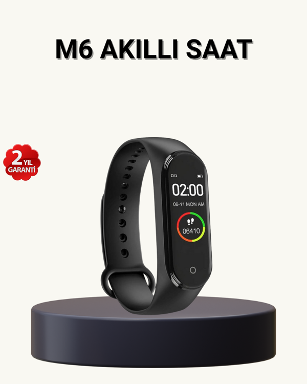 Akıllı Spor Bilekliği – Kalp Atış, Kan Basıncı, Uyku Takip ve Bildirim Özellikli - Image 1