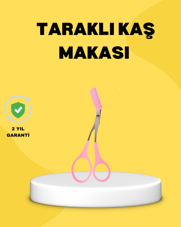 Kaş Şekillendirme Makası Taraklı – Hassas ve Güvenli Kesim - Image 1