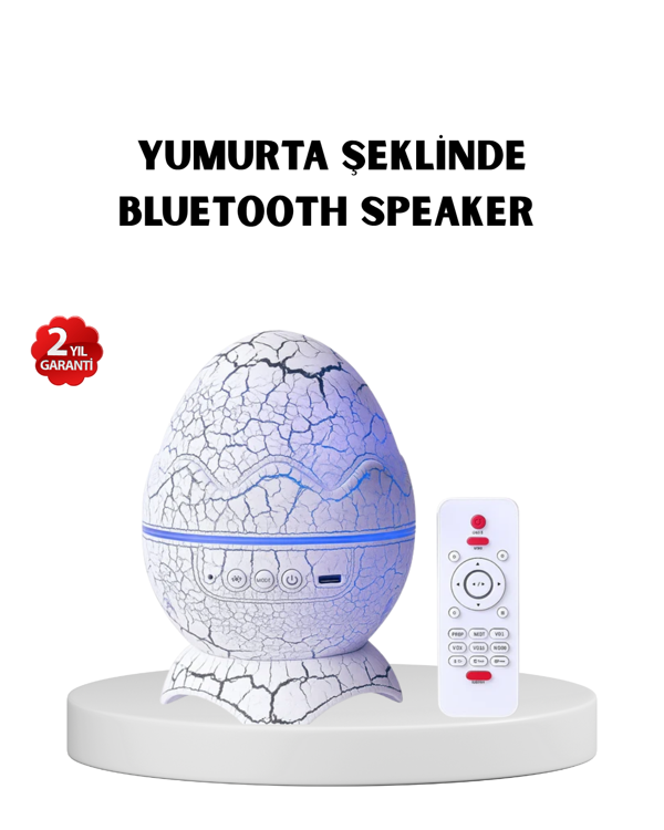 Galaksi Efektli Dinozor Yumurta Projektör – Yüksek Çözünürlüklü - Image 1