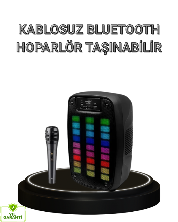 Bluetooth Hoparlör – Kablosuz Bağlantı, 2 Saat Müzik Süresi - Image 1