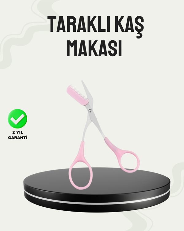 Mini Taraklı Kaş Düzeltici – Hassas Şekillendirme ve Taşınabilir Tasarım - Image 1