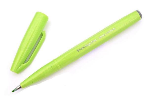 Supertrend Fude Touch Brush Sign Pen Fırça Uçlu Kalem LIGHT GREEN - Image 1