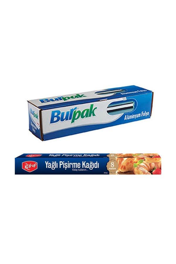 Supertrend Alüminyum Folyo Ve Pişirme Kağıdı 2 Parça Ekonomik Mutfak Seti 3 - Image 1