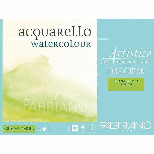 Supertrend Artistico Traditional White Sulu Boya Defteri Blok Rough - Kalın Doku 300 gr. 26x36 cm. 1 - Image 1