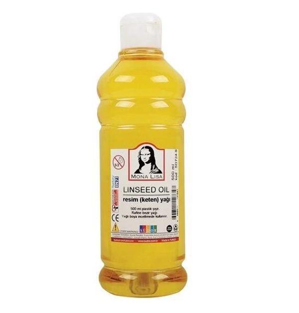 Supertrend Mona Lisa Resim Keten Yağı (Linseed Oil) 500 ml. - Image 1