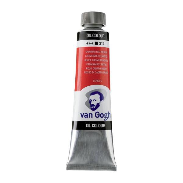 Supertrend Van Gogh Yağlı Boya 40 ml. 314 Cadmium Red Medium - Image 1