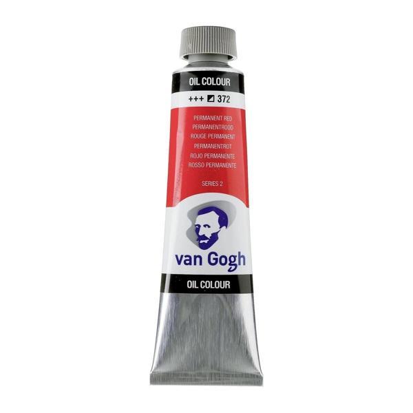 Supertrend Van Gogh Yağlı Boya 40 ml. 372 Permanent Red - Image 1