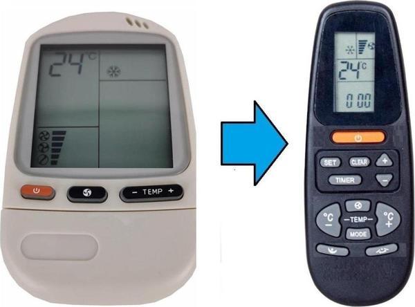 Ata Elektronik Bosch Rc-4 Rcl Klima Kumandası-eşdeğer Uyumlu - Image 1