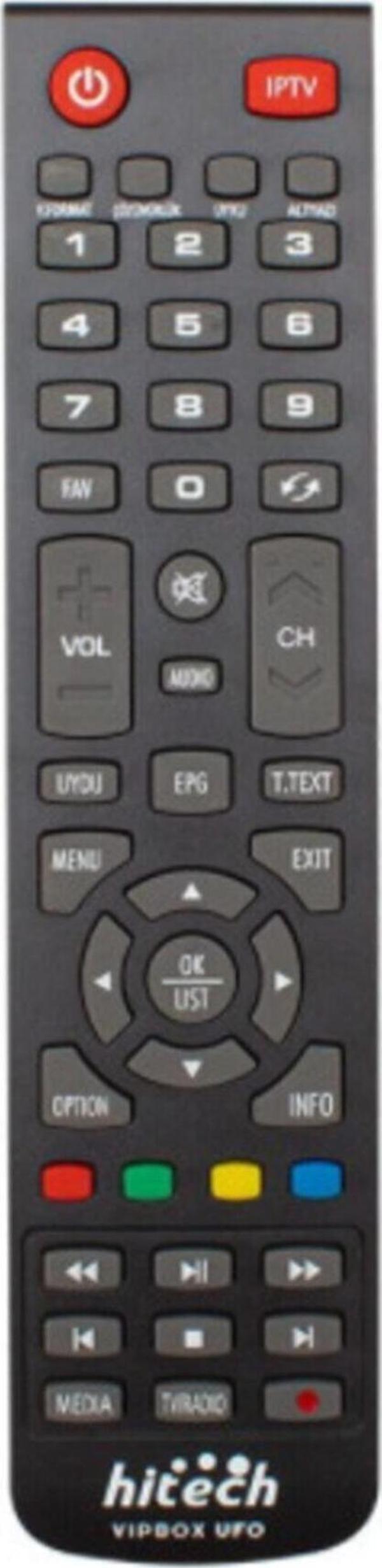Ata Elektronik Korax Vipbox Ufo Orjinal Uydu Alıcı Kumandas - Image 1
