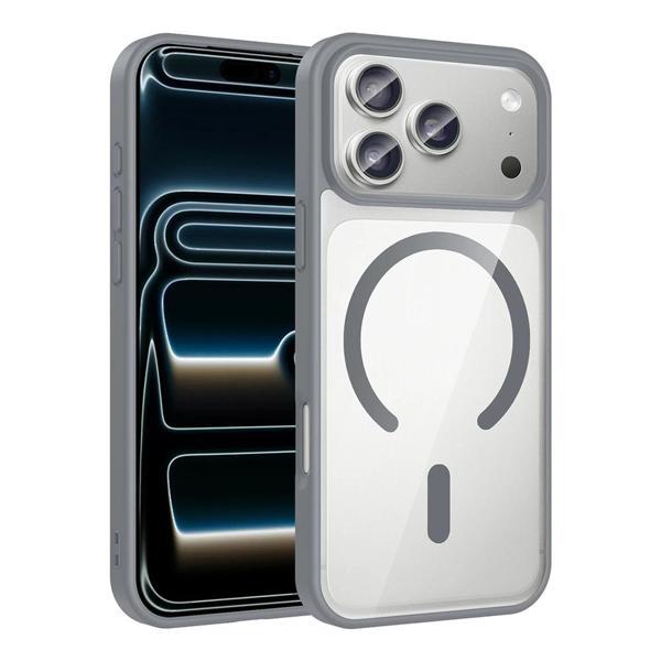 Apple iPhone 17 Pro Kılıf M-safe Wireless Şarj Özellikli Silikon Redclick Ege Kapak - Image 1