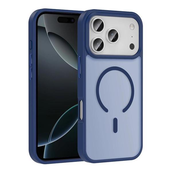 Apple iPhone 17 Pro Kılıf M-safe Şarj Özellikli Mat Arka Yüzey Redclick Sio Kapak - Image 1