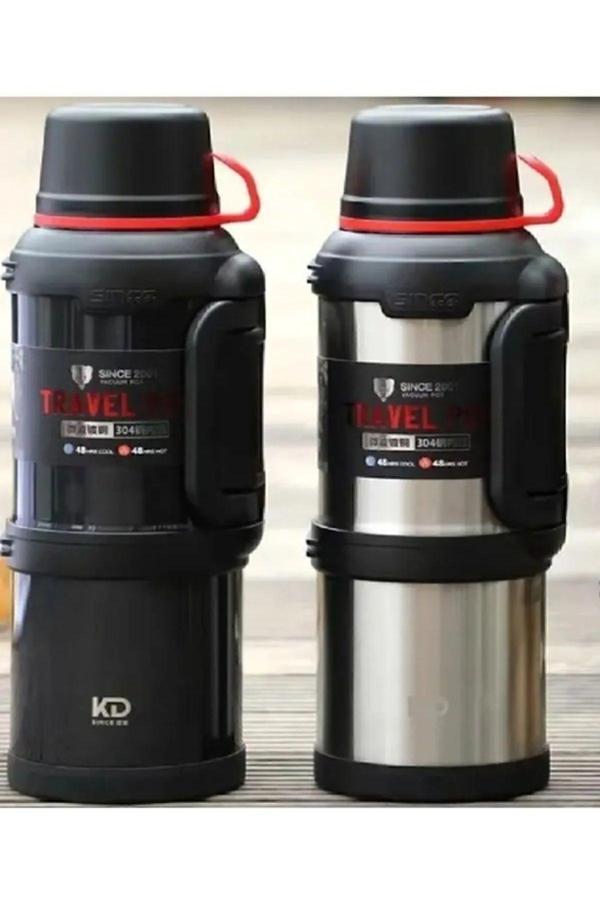 Helinaria 4 Litre 48 Saat Sıcak Soğuk Dağcı Termos - Image 1