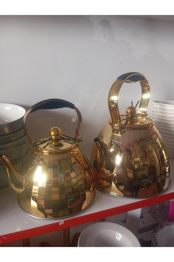 Vıcalına Çelik Çaydanlık - Image 1