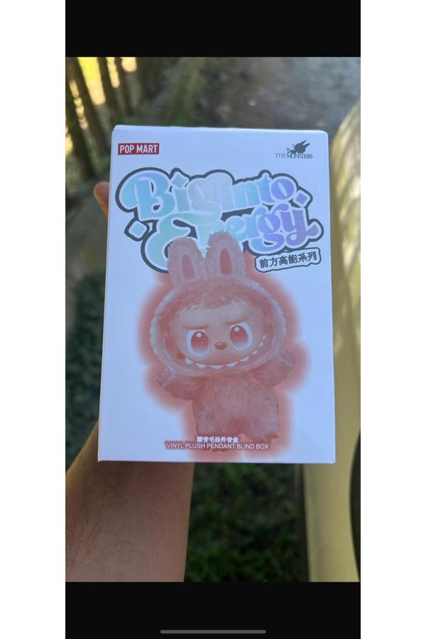 Herşey Nota Labubu Energy Anahtarlık Giysili Peluş Oyuncak A Kalite 1 Adet Süpriz Renk Güncel Model Tivens - Image 1