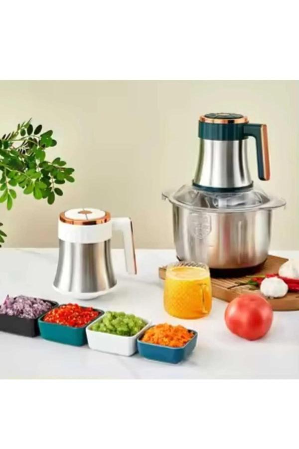 Bagga New Npp-Model 5’Litre 5 Bıçaklı Mutfak Robotu Orta Boy Pratik Yardımcı - Image 1