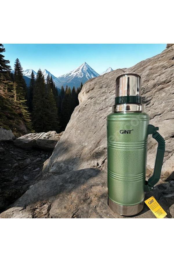Gint 2.2Lt 24 Saat Sıcaklık 12 Saat Soğuk Garantili Vakumlu Paslanmaz Çelik Termos - Image 1