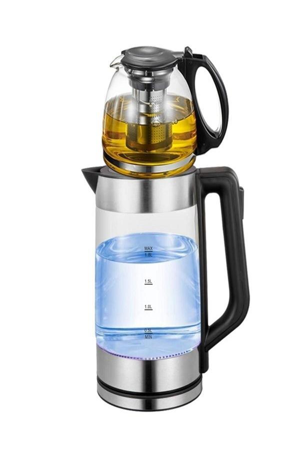 Deniz Mar Silver Crest Çaycı Veya Çay Makinası 768677464563453 - Image 1