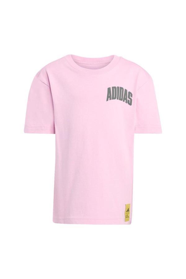 Adidas Pembe Çocuk T-Shirt Lk Sım T Jm0831 - Image 1
