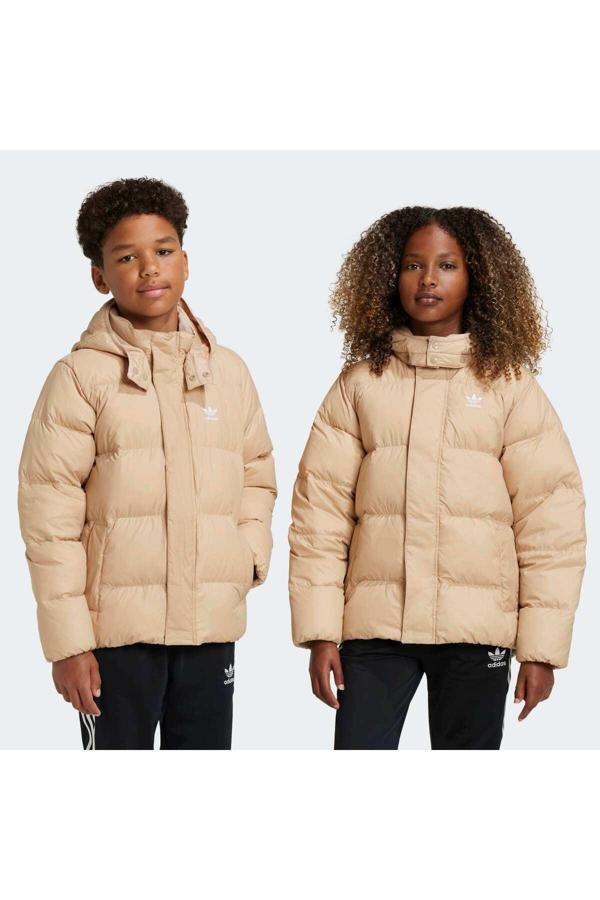 Adidas Adicolor Down Çocuk Bej Mont (Iy7500) - Image 1