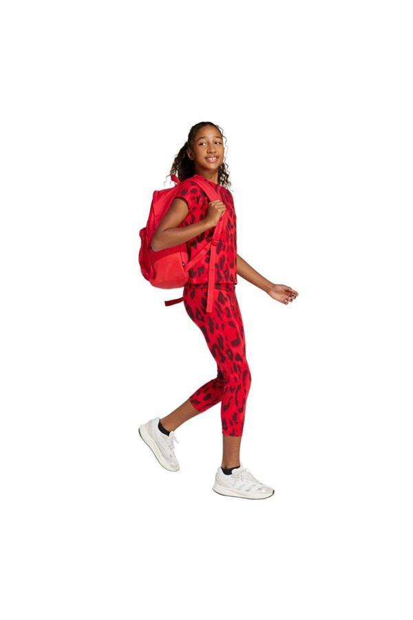 Adidas Jg Fı Aop 7/8Le Çocuk Kırmızı Tayt Jj4797 - Image 1