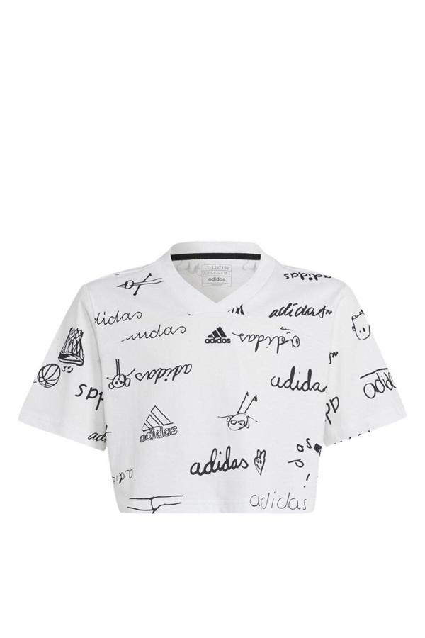 Adidas Jg Bluv Cr T Çocuk T-Shirt Iv9434 - Image 1