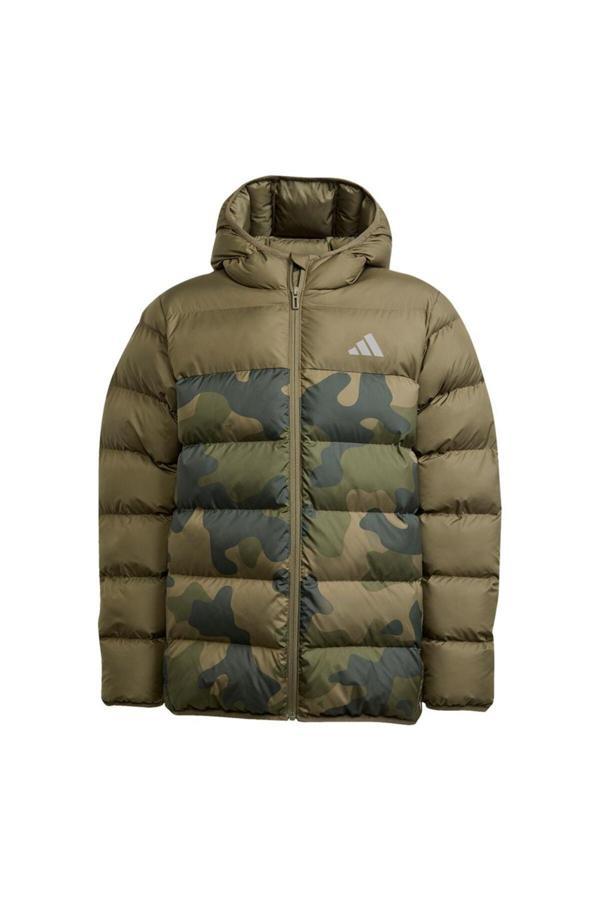 Adidas Çocuk Yeşil Mont J Sd Aop Jkt Jl7398 - Image 1