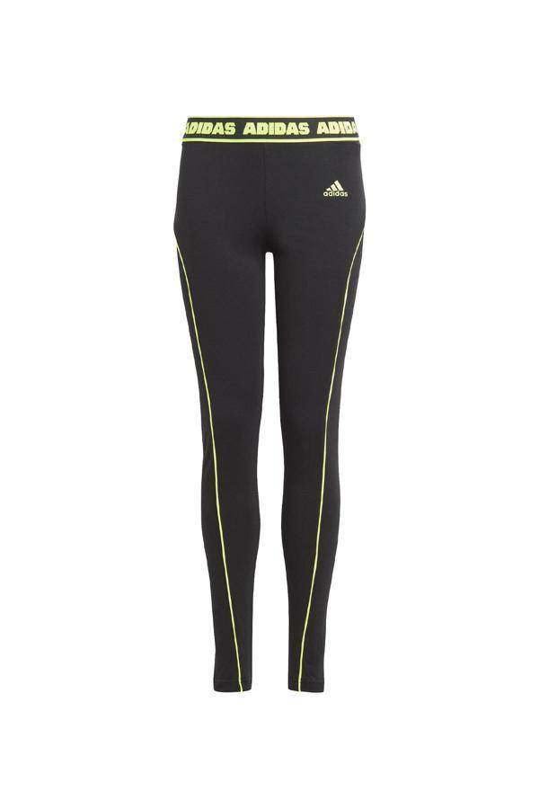 Adidas Siyah Kız Çocuk Dar Paça Uzun Dar Düz Tayt Ia1586 Jg D Tıght - Image 1