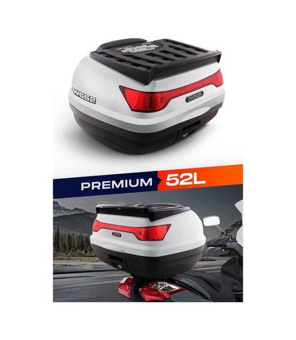 Wogen Wg52 Arka Çanta 52 L Sırt Dayamalı Premium Beyaz  - Image 1