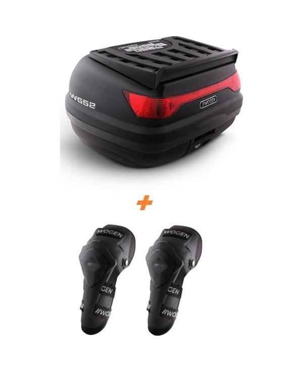 Wogen Wg52 Arka Çanta 52 L Basic Siyah + Karbon Dizlik - Image 1