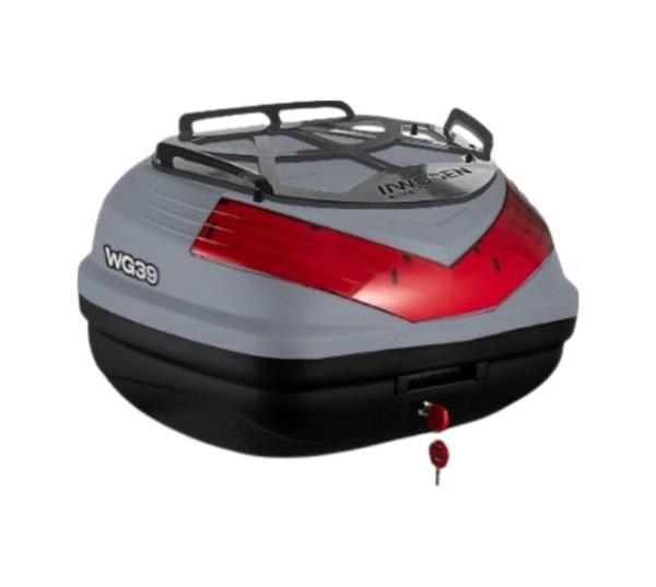 Wg39 Sırt Dayamalı Premium Metal Bagajlı Çanta Nardo Gri + Bilyalı Kilit 25x1000 Mm Hediyeli Nardo Gri  - Image 1