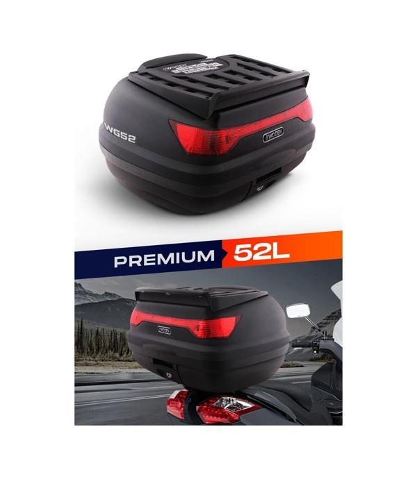 Wogen Wg52 Arka Çanta 52 L Sırt Dayamalı Premium Siyah  - Image 1