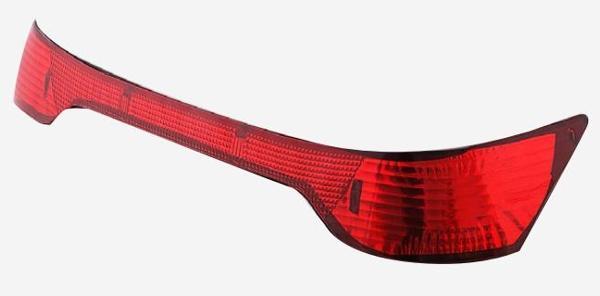 Wogen 41 Litre Motosiklet Arka Çanta Reflektör Camı Kırmızı Kırmızı  - Image 1