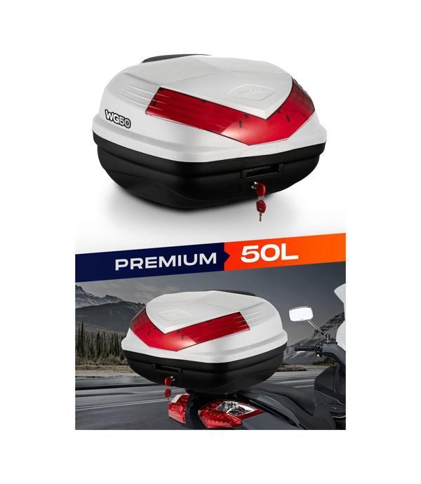 Wogen Wg50 Arka Çanta 50 L Sırt Dayamalı Premium Beyaz  - Image 1